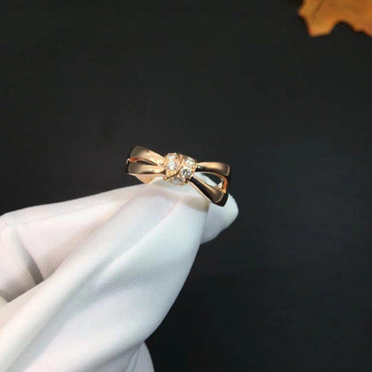 [Solara Jewelry]LIENS RING PINK GOLD DIAMOND