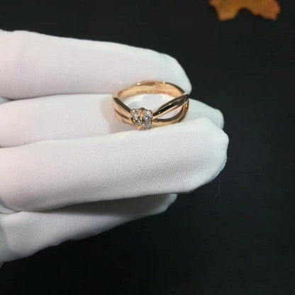 [Solara Jewelry]LIENS RING PINK GOLD DIAMOND