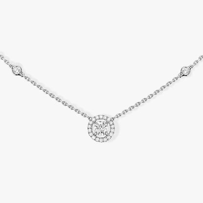 [Solara jewelry]Diamond Necklace 0,20ct Brilliant Shape Joy