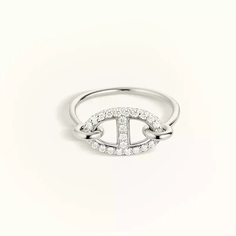 [Solara Jewelry]RONDE SMALL SILVER DIAMOND RING