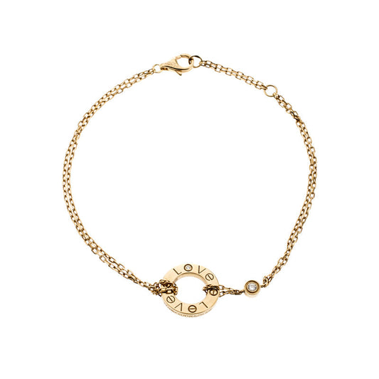 [Solara Jewelry]LOVE BRACELET 2 DIAMOND