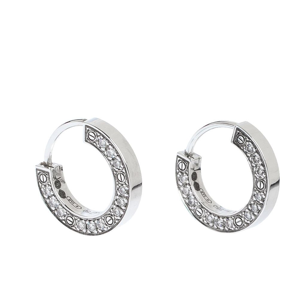 [Solara Jewelry]LOVE DIAMOND EARRINGS