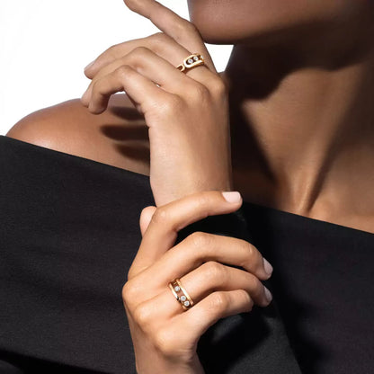 [Solara jewelry] MoveGold Diamond Ring