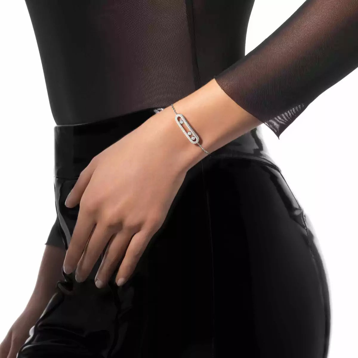 [Solara jewelry]Move Classique Ciselé bracelet