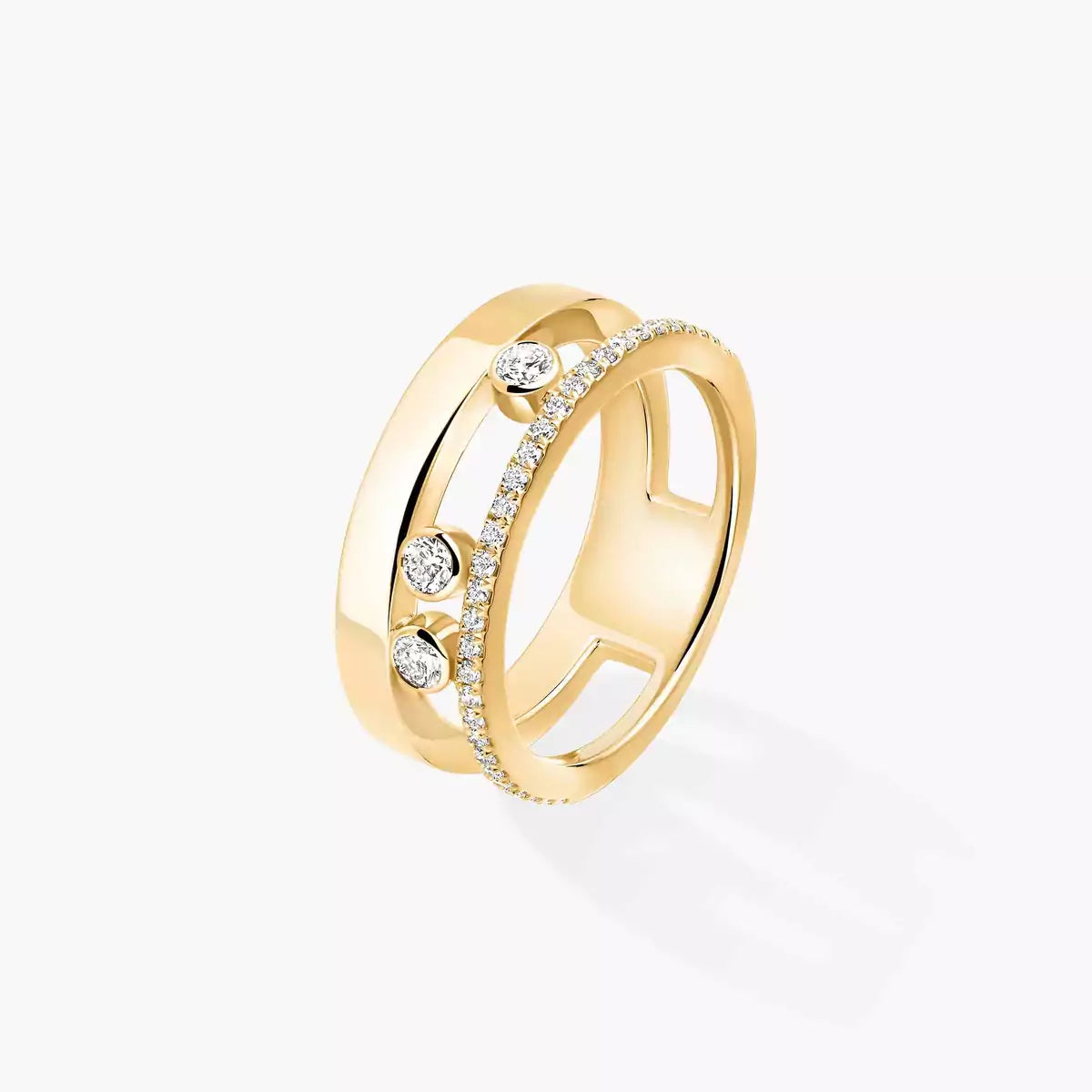 [Solara jewelry]Move Romane Diamond Ring