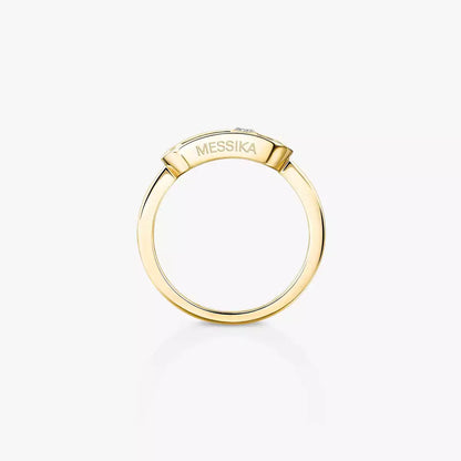 [Solara jewelry]Move Uno Diamond Ring in Gold