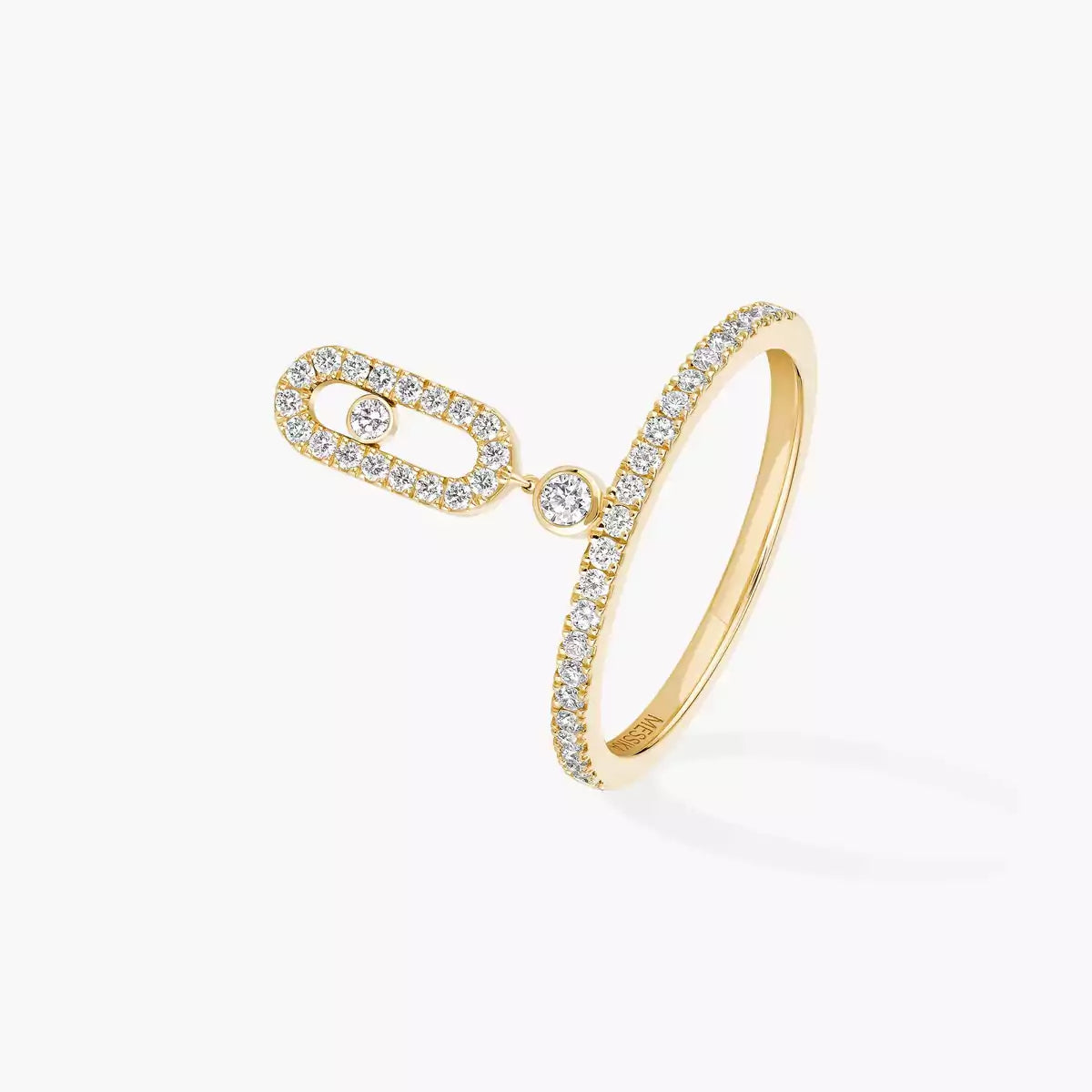 [Solara jewelry]Move Uno Diamond Ring