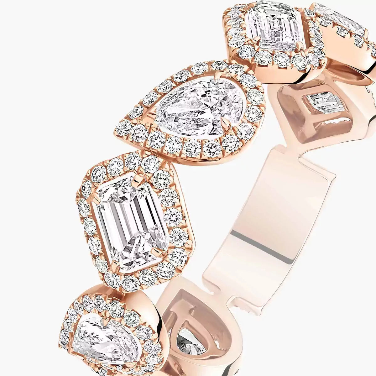 [Solara jewelry]Diamond Wedding Ring My Twin