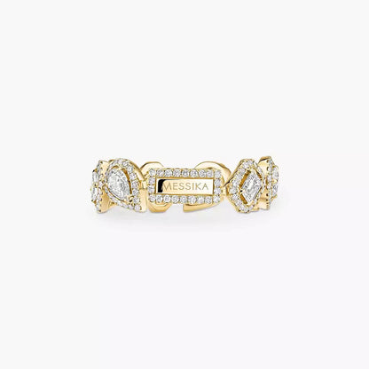 [Solara jewelry]Diamond Wedding Ring My Twin