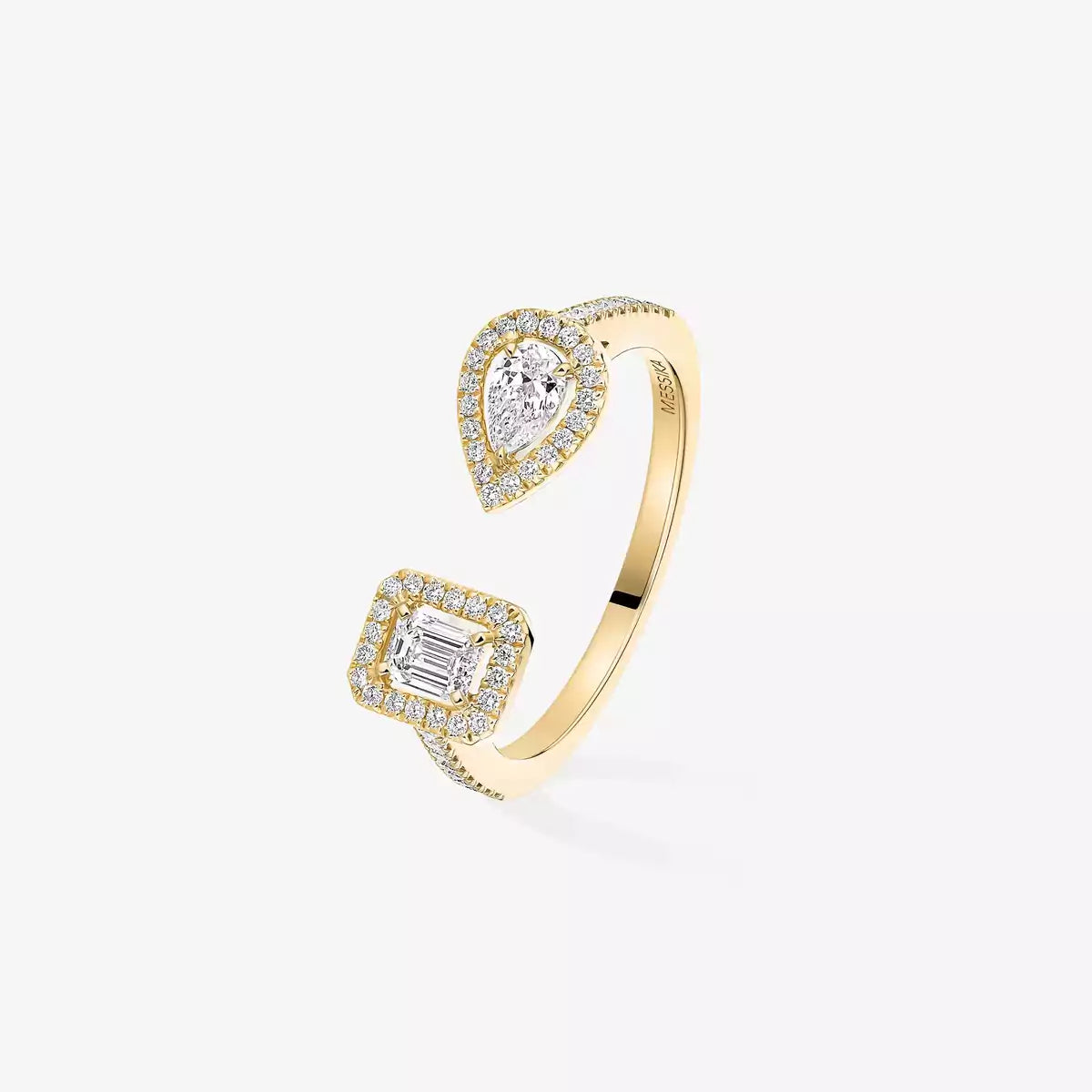 [Solara jewelry]My Twin Toi Gold Diamond Ring