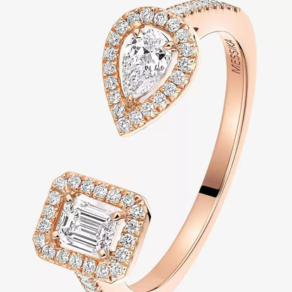[Solara jewelry]My Twin Toi Gold Diamond Ring