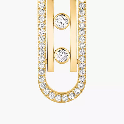 [Solara jewelry]Diamond Pendant Earrings Move 10Th