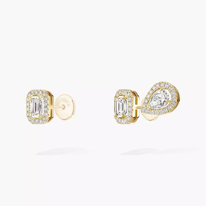 [Solara jewelry]Diamond Earrings 0,10ct My Twin 1+2