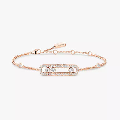 [Solara jewelry]Pavé Baby Move Diamond Bracelet