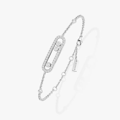[Solara jewelry]Pavé Baby Move Diamond Bracelet
