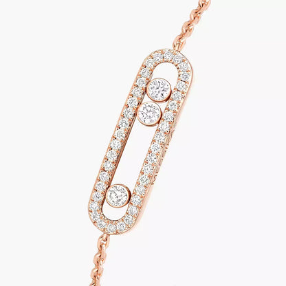 [Solara jewelry]Pavé Baby Move Diamond Bracelet