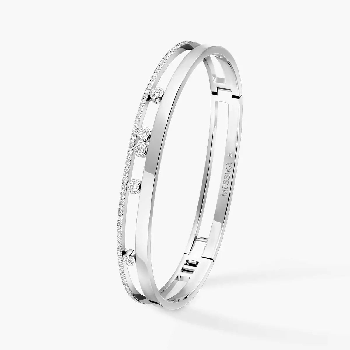 [Solara jewelry]Move Romane Diamond Bangle Bracelet