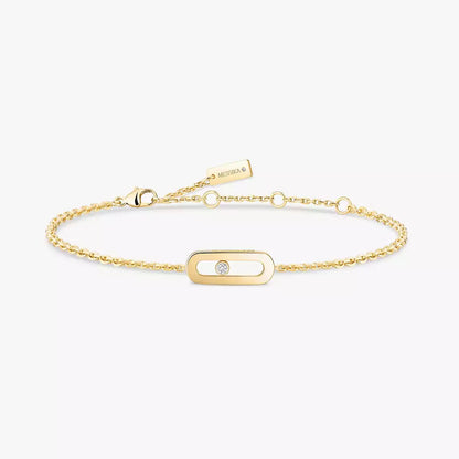 [Solara jewelry]Move Uno Diamond Bracelet