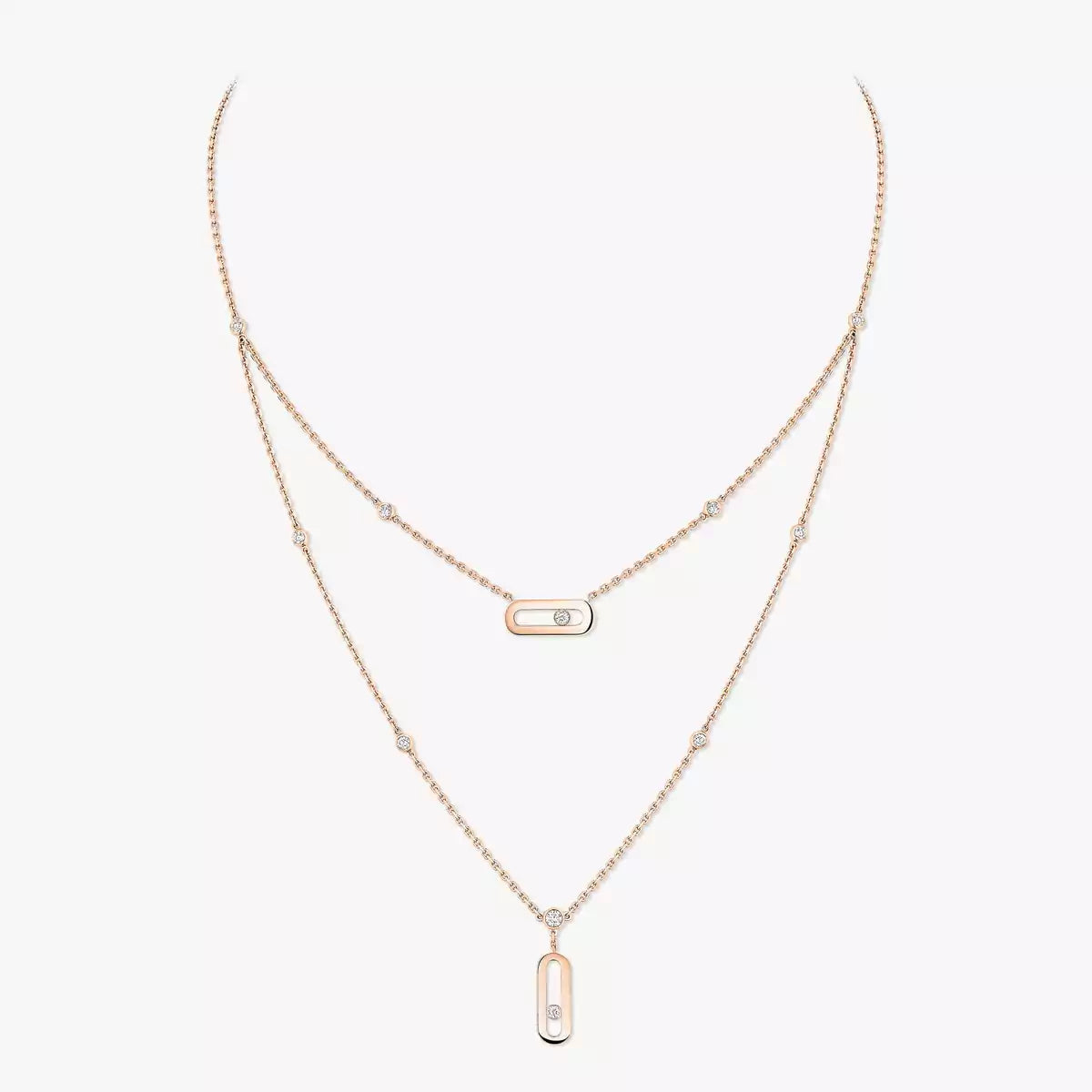 [Solara jewelry] Move Uno Diamond Necklace