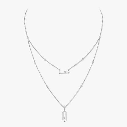 [Solara jewelry] Move Uno Diamond Necklace