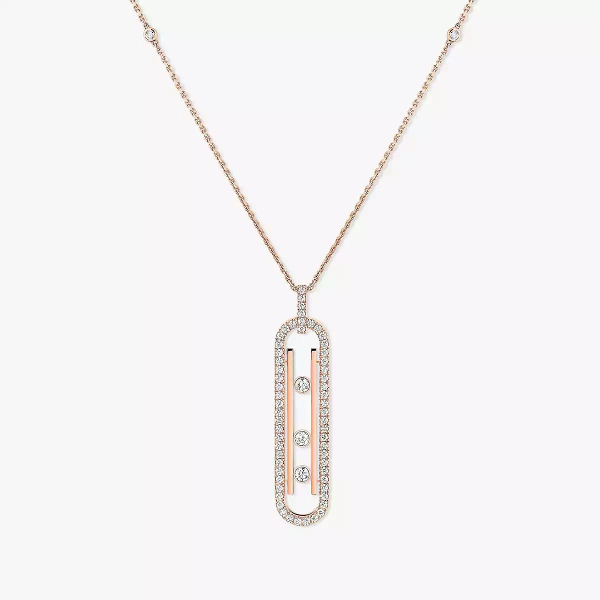 [Solara jewelry]Diamond Necklace Move 10Th