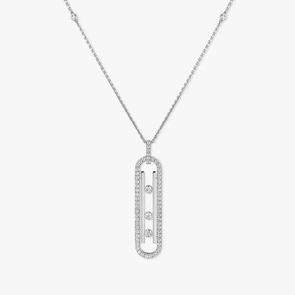 [Solara jewelry]Diamond Necklace Move 10Th