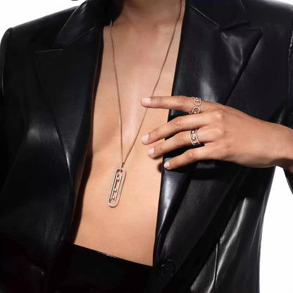 [Solara jewelry]Move 10th Diamond Ring in Gold