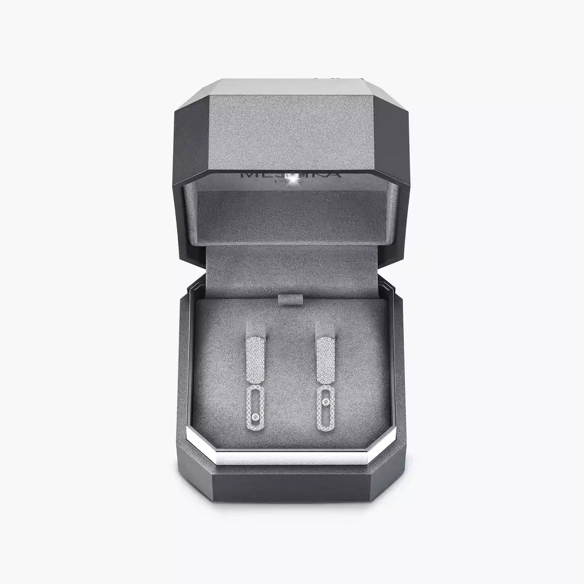 [Solara jewelry]Imperial Move SM Diamond Earrings