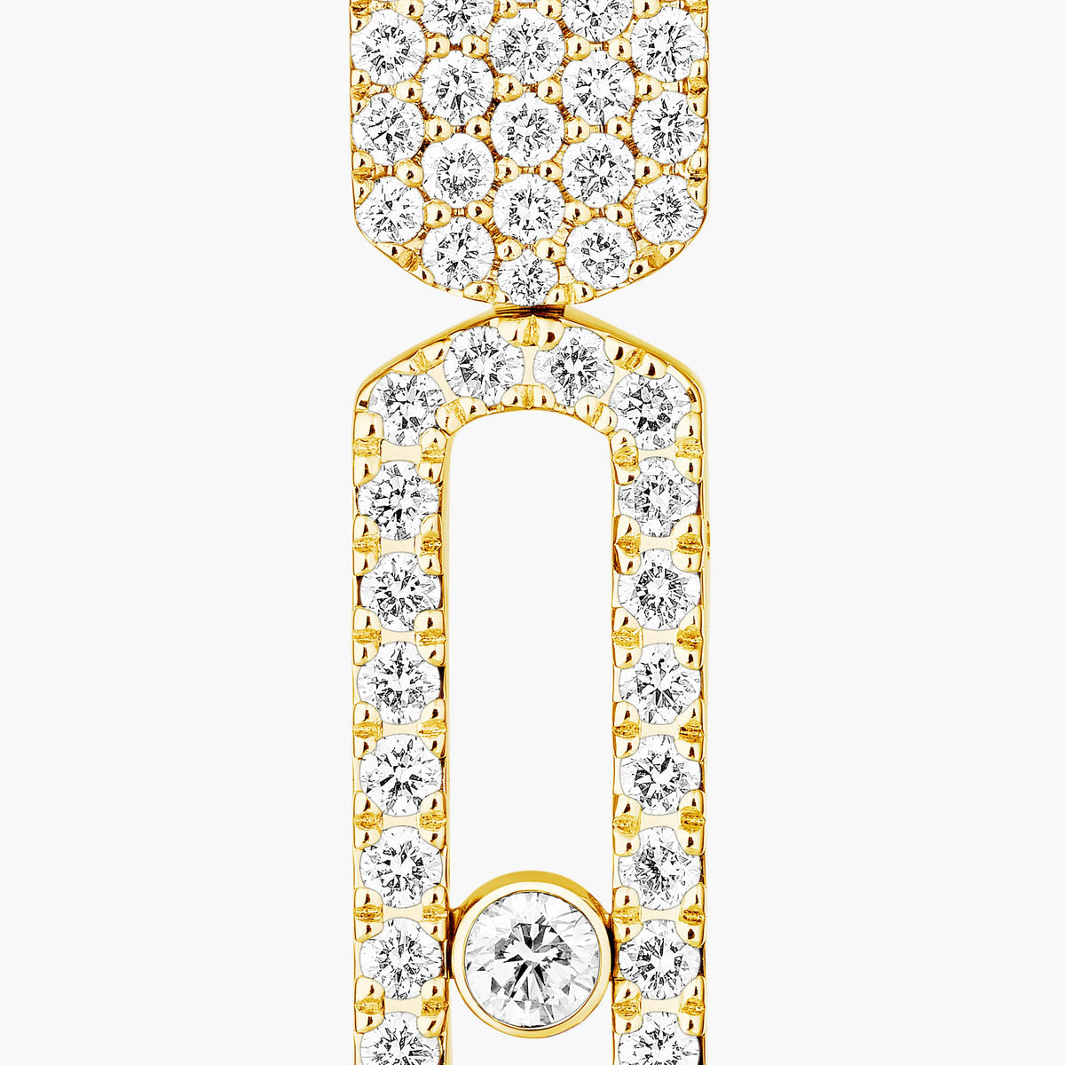 [Solara jewelry]Imperial Move SM Diamond Earrings