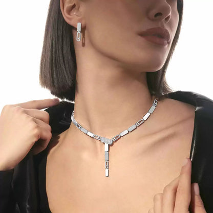 [Solara jewelry]Imperial Move SM Diamond Earrings