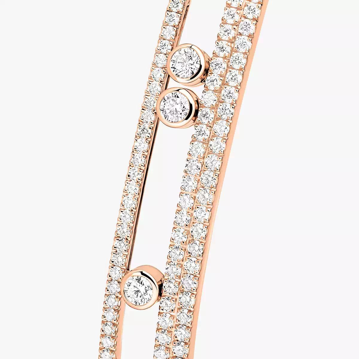 [Solara jewelry]Move Romane pavé bangle
