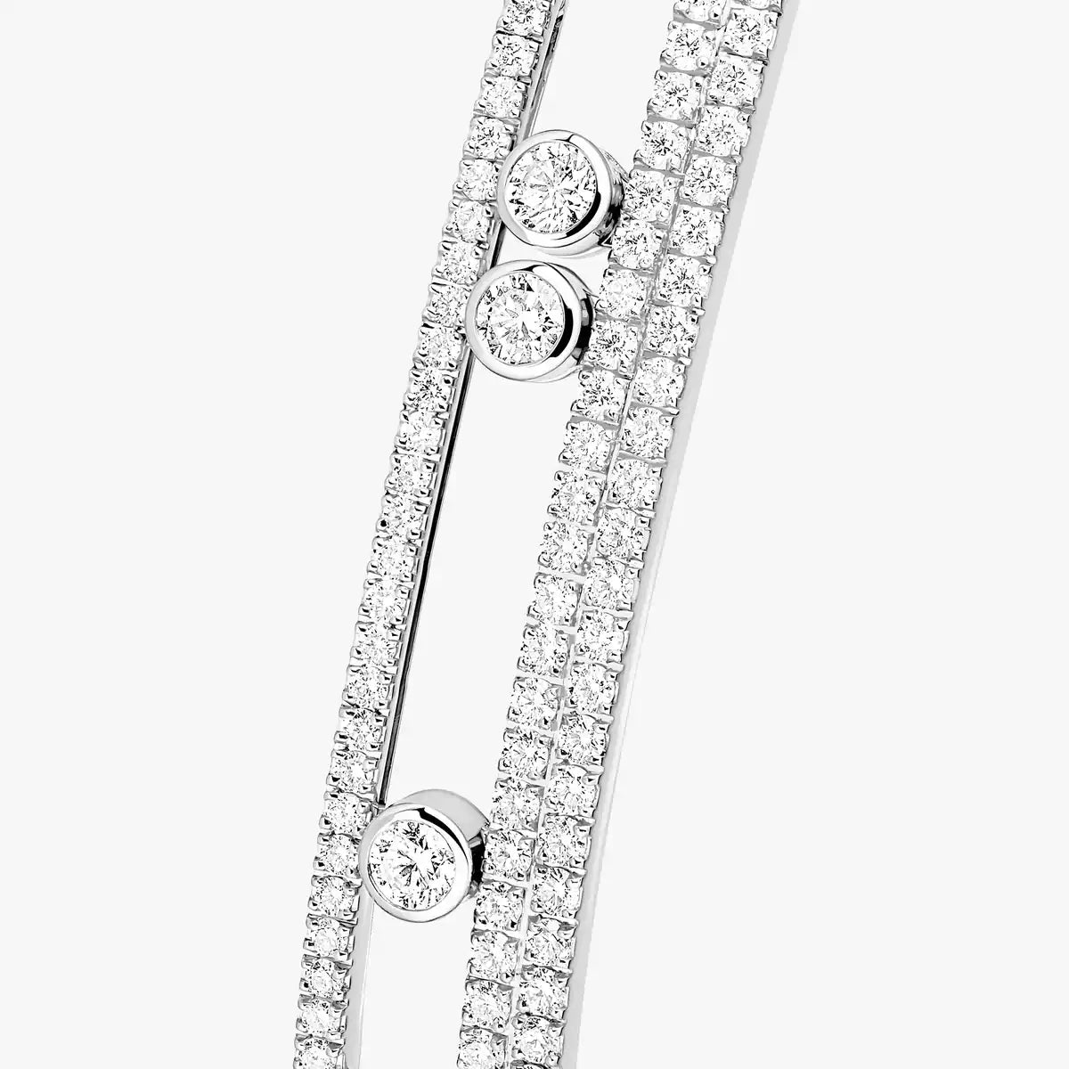 [Solara jewelry]Move Romane pavé bangle