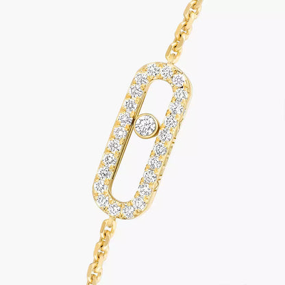 [Solara jewelry]Move Uno Diamond Bracelet