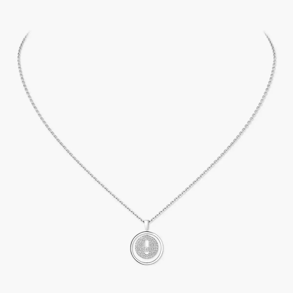 [Solara jewelry] Lucky Move Diamond Necklace