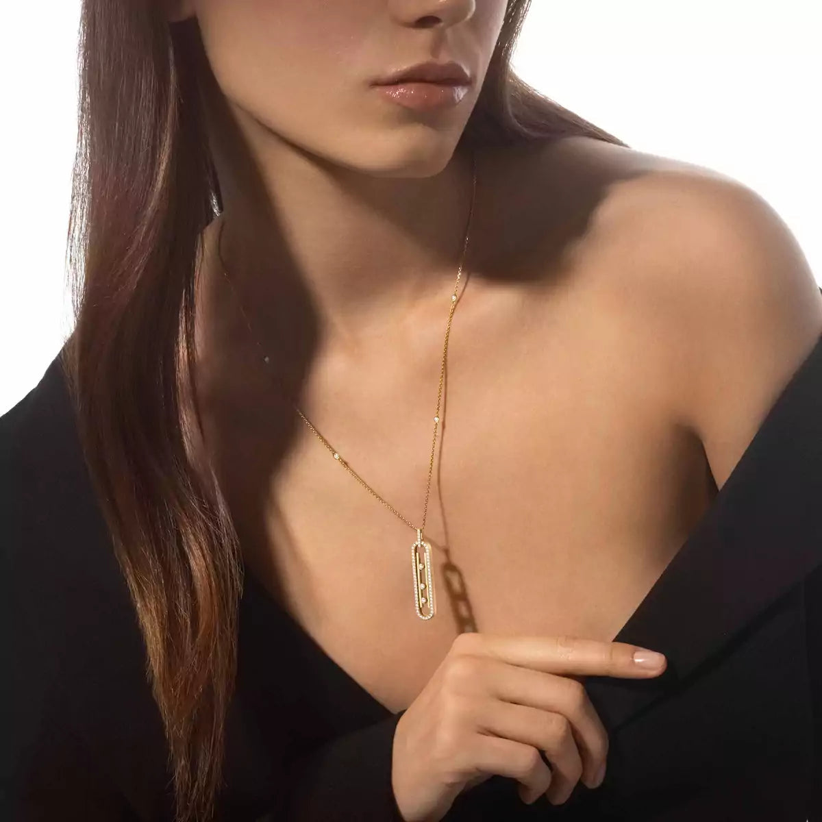 [Solara jewelry]Diamond Necklace Move 10Th