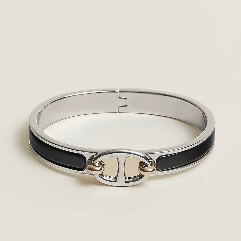 [Solara Jewelry]CLIC CHAINE SILVER BRACELET