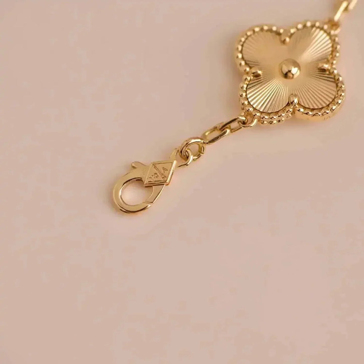 [Solara Jewelry]CLOVER 5 FLOWERS LASER BRACELET