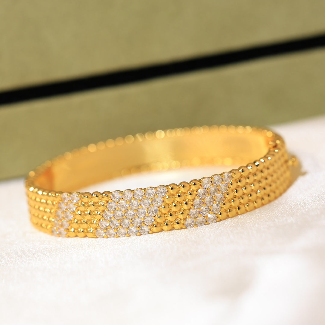 [Solara jewelry]  FIVE-ROW DIAMOND BRACELET