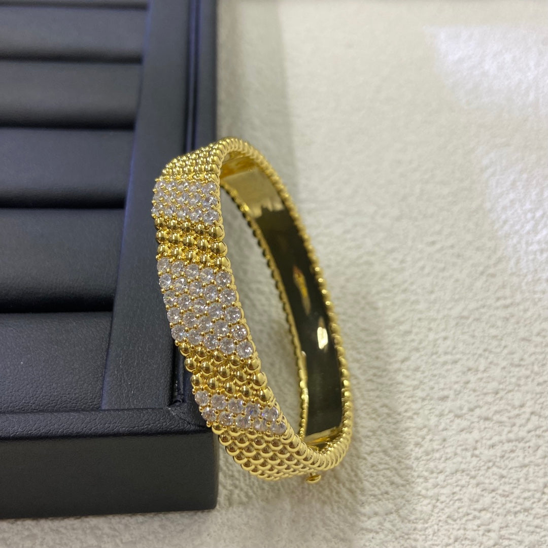 [Solara jewelry]  FIVE-ROW DIAMOND BRACELET