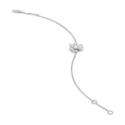 [Solara Jewelry]FRIVOLE SILVER FLOWER DIAMOND BRACELET