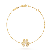 [Solara Jewelry]FRIVOLE GOLD FLOWER DIAMOND BRACELET