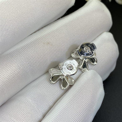 [Solara Jewelry]FRIVOLE MINI SILVER FLOWER EARRINGS