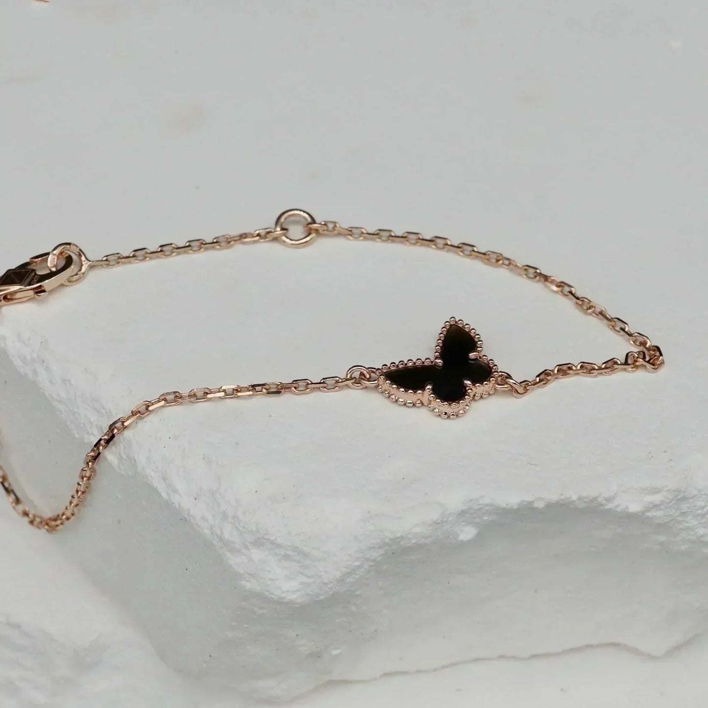 [Solara Jewelry]BUTTERFLY ONYX  BUTTERFLY BRACELET