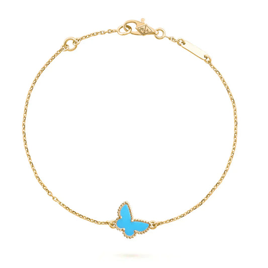 [Solara Jewelry]BUTTERFLY TURQUOISE BUTTERFLY BRACELET