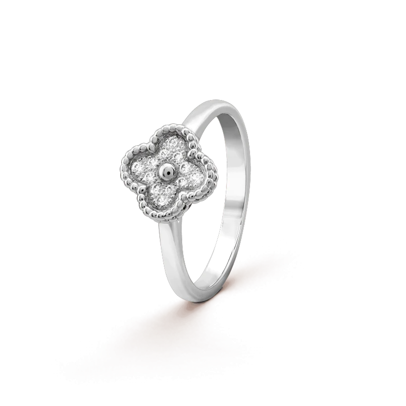 [Solara Jewelry]CLOVER DIAMOND RING