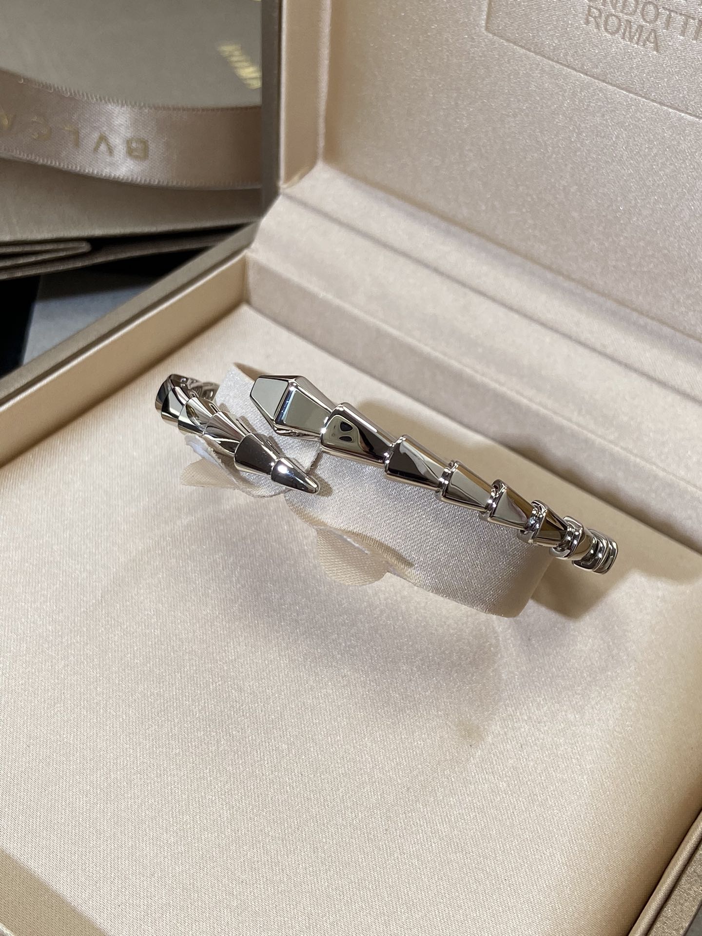 [Solara Jewelry]SERPENTI VIPER SILVER BRACELET