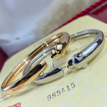 [Solara Jewelry]PANTHERE SILVER OPEN BRACELET