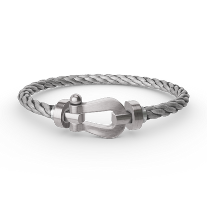 [Solara Jewelry]FORCE LARGE HORSESHOE NO DIAMOND BRACELET SILVER