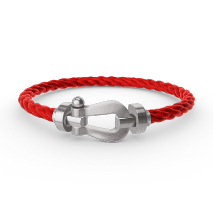 [Solara Jewelry]FORCE LARGE HORSESHOE NO DIAMOND BRACELET SILVER