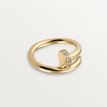 [Solara Jewelry]JUSTE RING 2.65MM GOLD DIAMOND
